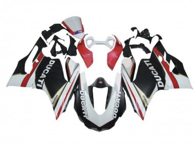 Acquista Carena Moto Ducati Panigale 1199 2011-2014 - Bianco Rosso Nero Opaco