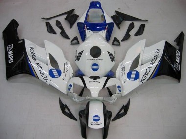 Acquista Carena Moto Honda CBR1000RR 2004-2005 - Bianco Blu Nero Lucido Konica Minolta
