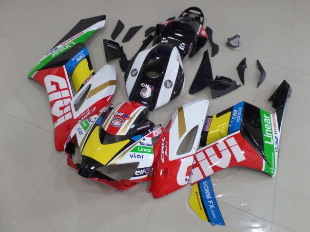 Acquista Carena Moto Honda CBR1000RR 2004-2005 - Bianco Rosso Nero Giallo Verde Givi