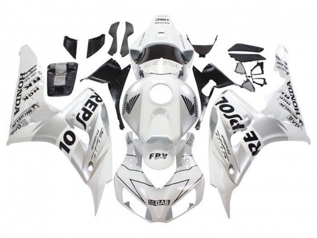 Acquista Carena Moto Honda CBR1000RR 2006-2007 - Bianco Argento Nero Repsol