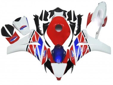 Acquista Carena Moto Honda CBR1000RR 2008-2011 - Bianco Rosso Blu Nero Banda