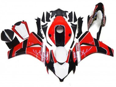 Acquista Carena Moto Honda CBR1000RR 2008-2011 - Rosso Bianco Nero Lucido Banda