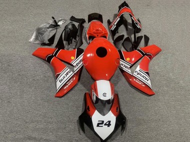 Acquista Carena Moto Honda CBR1000RR 2008-2011 - Rosso Bianco Nero Lucido 24