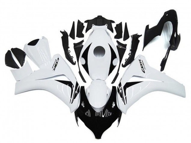 Acquista Carena Moto Honda CBR1000RR 2008-2011 - Bianco Nero Lucido