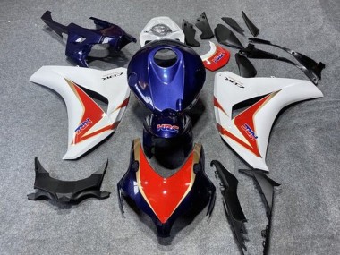 Acquista Carena Moto Honda CBR1000RR 2008-2011 - Bianco Rosso Blu Scuro Oro HRC