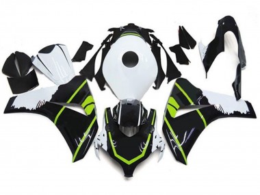 Acquista Carena Moto Honda CBR1000RR 2008-2011 - Bianco Verde Nero Lucido