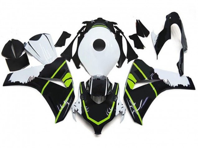 Acquista Carena Moto Honda CBR1000RR 2008-2011 - Bianco Verde Nero Lucido