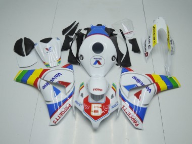 Acquista Carena Moto Honda CBR1000RR 2008-2011 - Bianco Blu Rosso ValvoLinea Ruota dei Colori