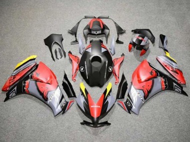 Acquista Carena Moto Honda CBR1000RR 2012-2016 - Rosso Giallo Grigio Nero Opaco Red Bull