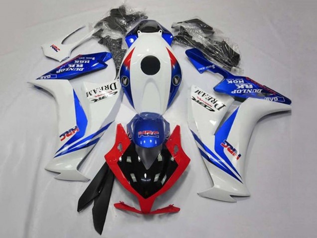 Acquista Carena Moto Honda CBR1000RR 2012-2016 - Bianco Blu Rosso Nero Lucido HRC
