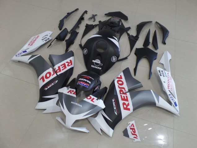 Acquista Carena Moto Honda CBR1000RR 2012-2016 - Bianco Argento Nero Opaco Rosso Repsol