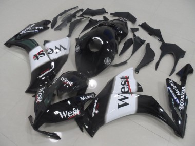 Acquista Carena Moto Honda CBR1000RR 2012-2016 - Nero Lucido Bianco West