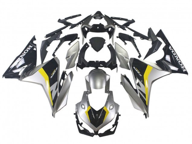 Acquista Carena Moto Honda CBR500R 2019-2021 - Argento Nero Lucido Giallo