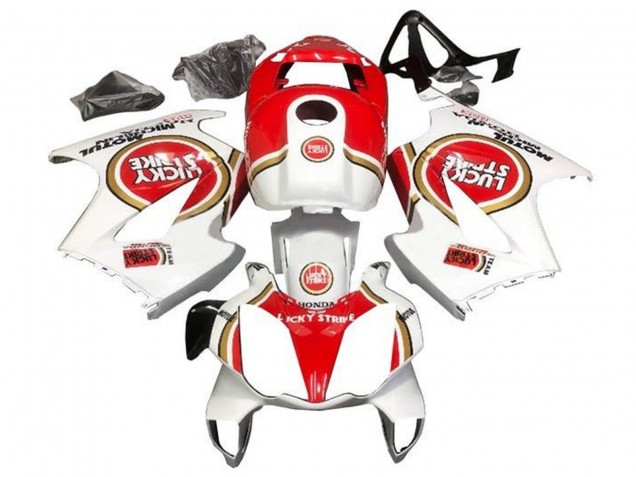Acquista Carena Moto Honda VFR 800 2002-2013 - Bianco Rosso Lucky Strike