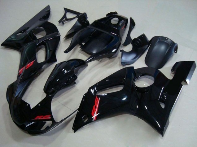 Acquista Carena Moto Yamaha YZF R6 1998-2002 - Nero Lucido Rosso Decal