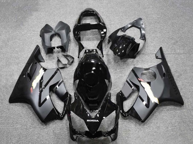 Acquista Carena Moto Honda CBR600 F4i 2001-2003 - Nero Lucido Nero Opaco Grigio