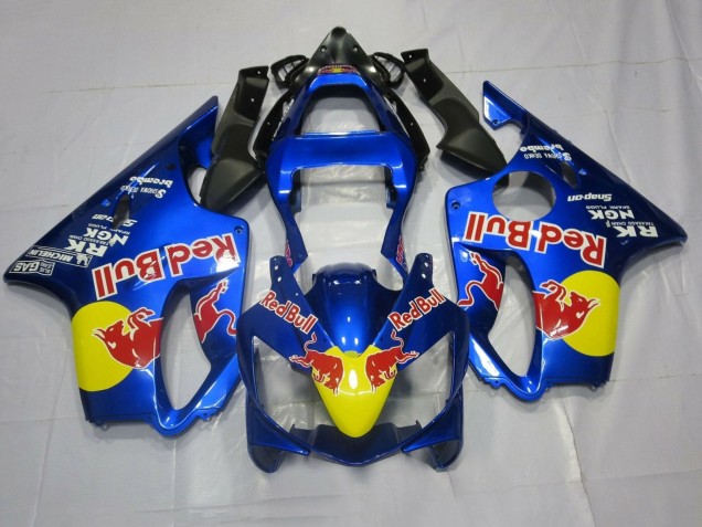 Acquista Carena Moto Honda CBR600 F4i 2001-2003 - Blu Giallo Red Bull