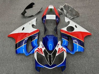 Acquista Carena Moto Honda CBR600 F4i 2001-2003 - Bianco Rosso Blu Blu Scuro
