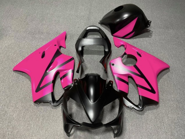 Acquista Carena Moto Honda CBR600 F4i 2001-2003 - Rosa Nero Opaco