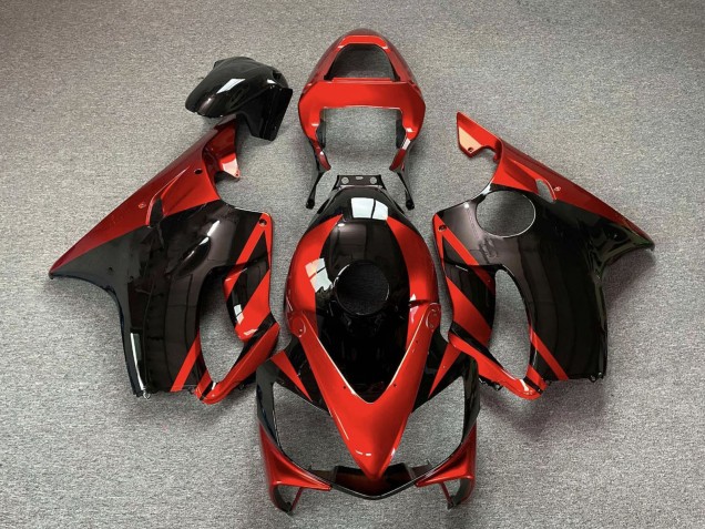 Acquista Carena Moto Honda CBR600 F4i 2001-2003 - Rosso Nero Lucido