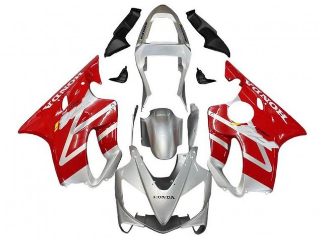 Acquista Carena Moto Honda CBR600 F4i 2001-2003 - Argento Rosso