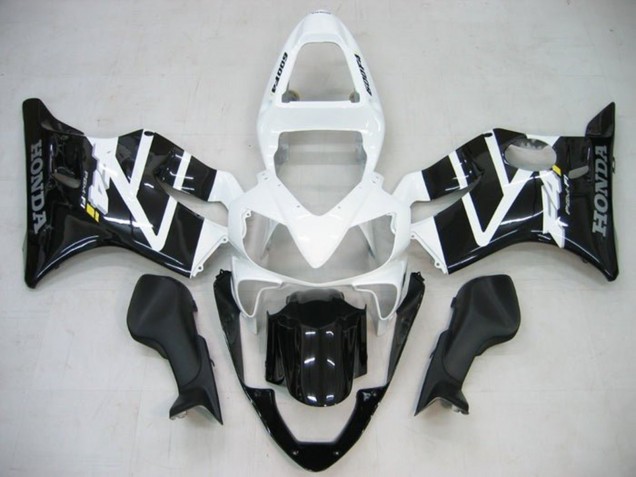 Acquista Carena Moto Honda CBR600 F4i 2001-2003 - Bianco Nero Lucido