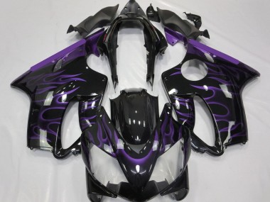 Acquista Carena Moto Honda CBR600 F4i 2004-2007 - Nero Lucido Viola Fiamma