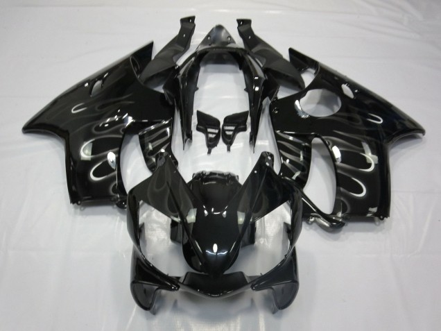 Acquista Carena Moto Honda CBR600 F4i 2004-2007 - Nero Lucido Bianco Fiamma