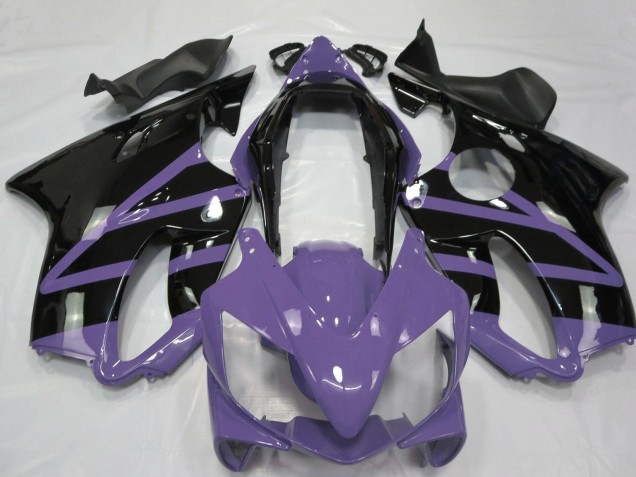 Acquista Carena Moto Honda CBR600 F4i 2004-2007 - Viola Chiaro Nero Lucido