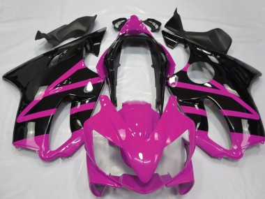 Acquista Carena Moto Honda CBR600 F4i 2004-2007 - Rosa Nero Lucido