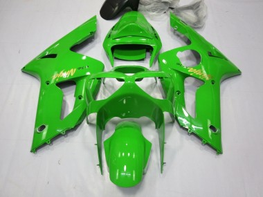 Acquista Carena Moto Kawasaki ZX6R 2003-2004 - Verde Oro Decal