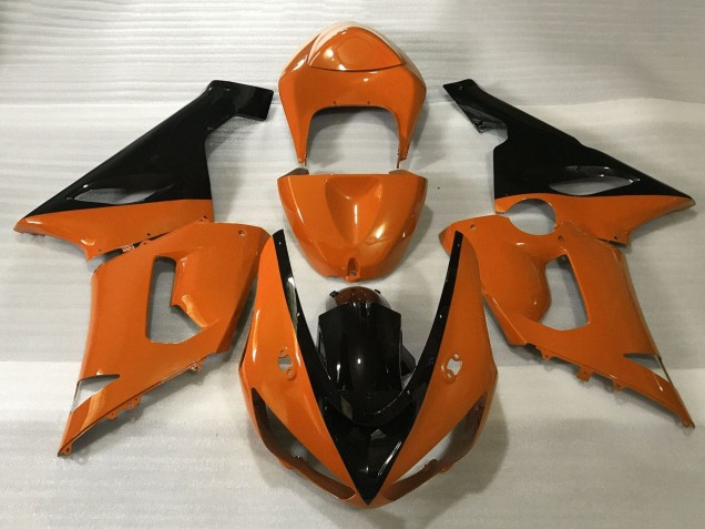 Acquista Carena Moto Kawasaki ZX6R 2005-2006 - Arancia Nero