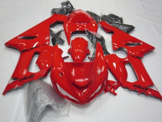 Acquista Carena Moto Kawasaki ZX6R 2005-2006 - Rosso