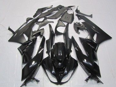 Acquista Carena Moto Kawasaki ZX6R 2007-2008 - Nero Lucido Nero Opaco