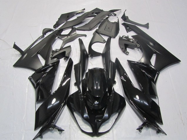 Acquista Carena Moto Kawasaki ZX6R 2007-2008 - Nero Lucido Nero Opaco
