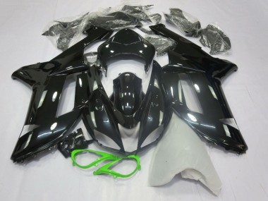 Acquista Carena Moto Kawasaki ZX6R 2007-2008 - Nero Lucido Neon Verde