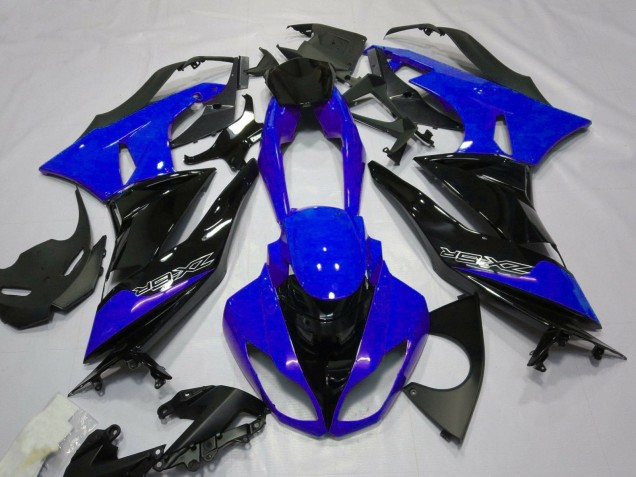 Acquista Carena Moto Kawasaki ZX6R 2007-2008 - Blu Nero Bianco
