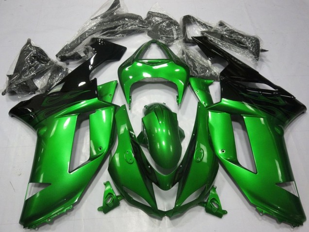 Acquista Carena Moto Kawasaki ZX6R 2007-2008 - Verde Nero