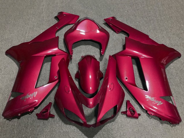Acquista Carena Moto Kawasaki ZX6R 2007-2008 - Rosso Chrome