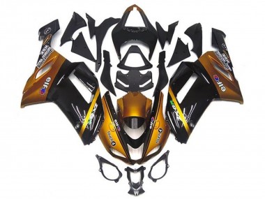 Acquista Carena Moto Kawasaki ZX6R 2007-2008 - Oro Nero Elf
