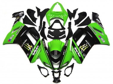 Acquista Carena Moto Kawasaki ZX6R 2007-2008 - Verde Nero Mostro Elf