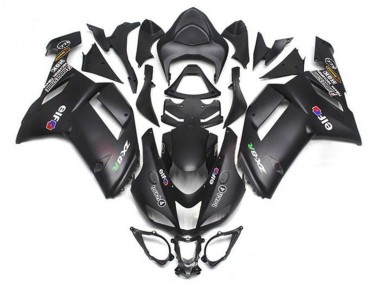 Acquista Carena Moto Kawasaki ZX6R 2007-2008 - Nero Opaco Elf