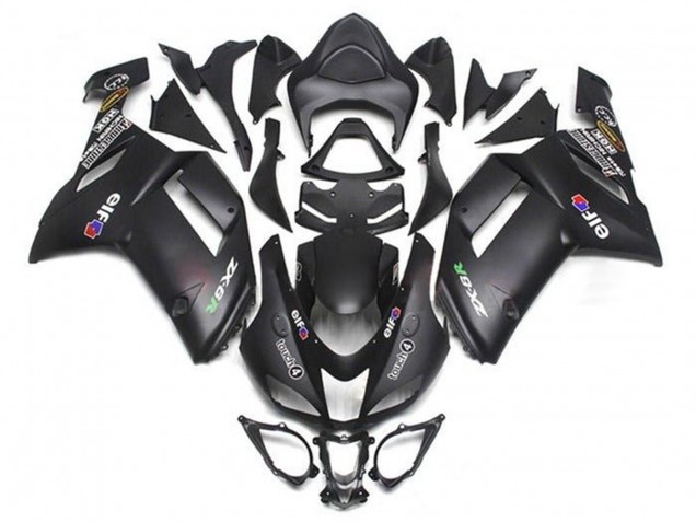 Acquista Carena Moto Kawasaki ZX6R 2007-2008 - Nero Opaco Elf