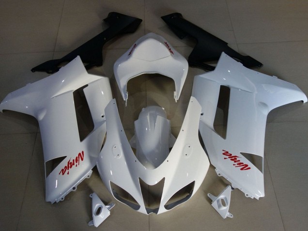Acquista Carena Moto Kawasaki ZX6R 2007-2008 - Bianco Rosso