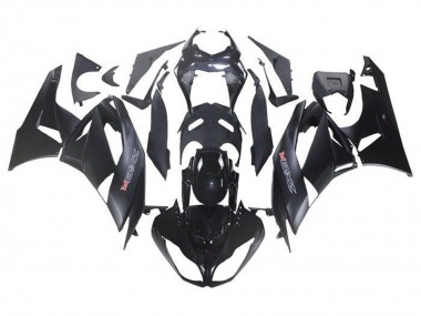 Acquista Kit Carena Moto Kawasaki ZX6R 2009-2012 - Nero Lucido Nero Opaco
