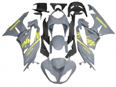 Acquista Carena Moto Kawasaki ZX6R 2009-2012 - Nardo Grigio Giallo
