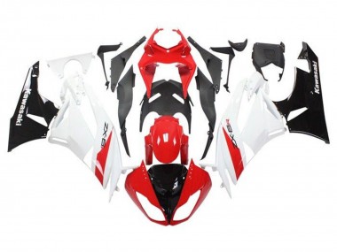 Acquista Carena Moto Kawasaki ZX6R 2009-2012 - Rosso Bianco Nero