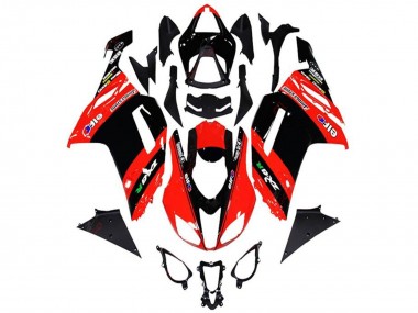 Acquista Carena Moto Kawasaki ZX6R 2013-2018 - Rosso Nero Elf