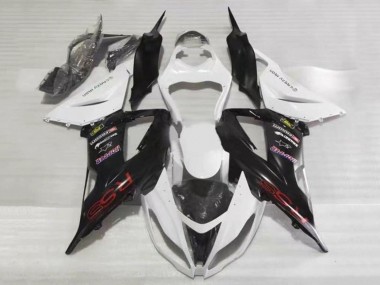 Acquista Carena Moto Kawasaki ZX6R 2013-2018 - Bianco Nero Rosso RSS