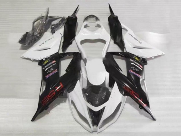 Acquista Carena Moto Kawasaki ZX6R 2013-2018 - Bianco Nero Rosso RSS